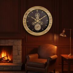 Panalı PNL-SA2053 Çarklı Duvar Saati 59 CM