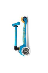 Micro Mini Scooter Deluxe Foldable 3 Tekerlekli Scooter LED Ocean Blue