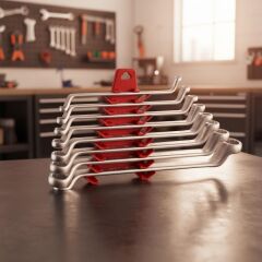 İzeltaş Yıldız İki Ağız Anahtar Takımı 12 Parça