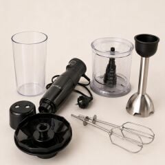 Arnica Riva GH21483 Siyah El Blender Seti