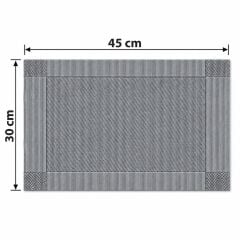 UN 900-G Amerikan Servisi Seti Gri 30 x 45 cm