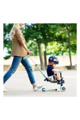Micro Mini2Grow Deluxe Magic 3 Tekerlekli Scooter LED Mint Mint