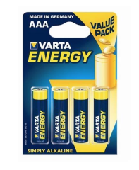 VARTA High Energy Alkalin İnce Pil AAA 4’lü