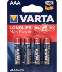 VARTA Max Tech Alkalin İnce Pil AAA 4’lü