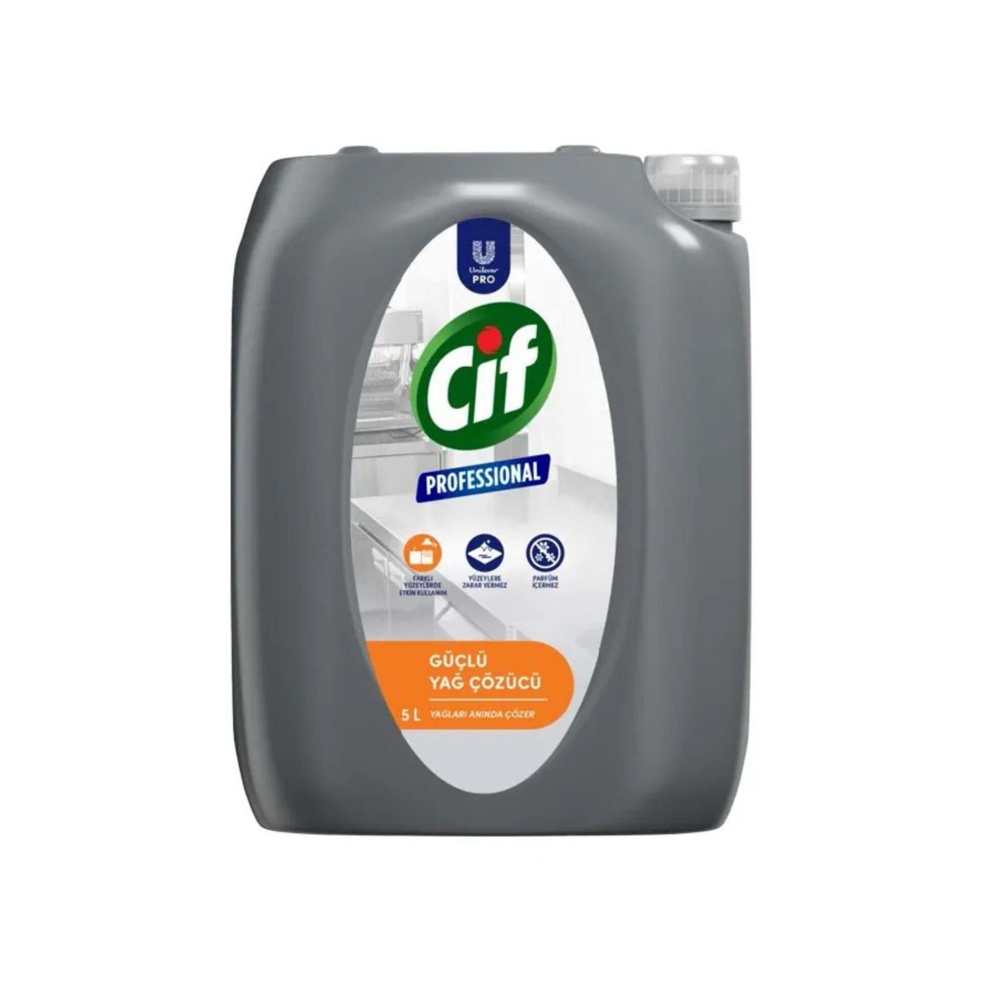 Cif Professional Güçlü Yağ Sökücü 5 LT