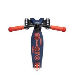 Micro Maxi Deluxe Pro LED 3 Tekerli Işıklı Çocuk Scooter Navy Red