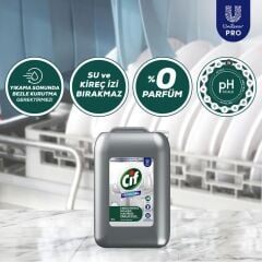 Cif Pro Endüstriyel Bulaşık Makinesi Parlatıcısı 10 LT