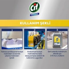 Cif Professional Endüstriyel Bulaşık Makinesi Deterjanı 10 LT