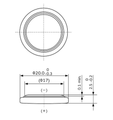 VARTA Elektronik CR2025-3V Lityum Düğme Pil
