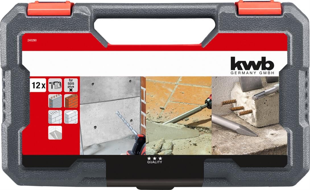 KWB Kırıcı Delici Uç Seti 12 Parça