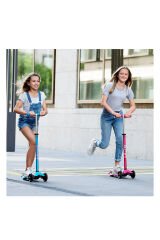 Micro Maxi Deluxe 3 Tekerlekli Scooter Pink Pembe - 5-12 Yaş