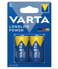 VARTA High Energy Alkalin Orta Pil - C Tipi - 2’li Paket