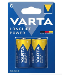 VARTA High Energy Alkalin Orta Pil - C Tipi - 2’li Paket