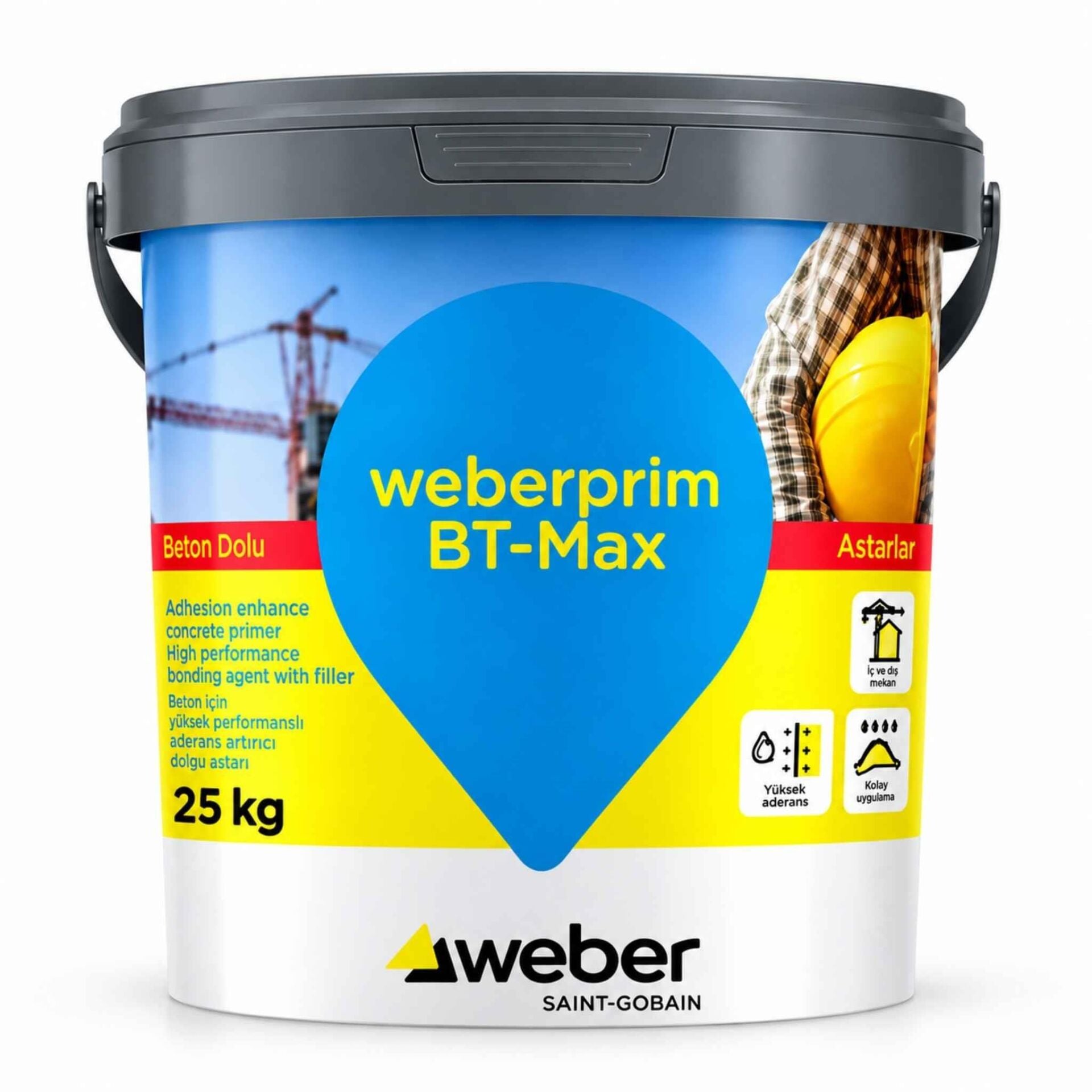Weberprim BT-MAX Beton Astarı 25 kg