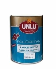 Ünlü Boya Poliüretan Lake Boya Parlak Beyaz 3kg + 1.5kg Sertleştrici