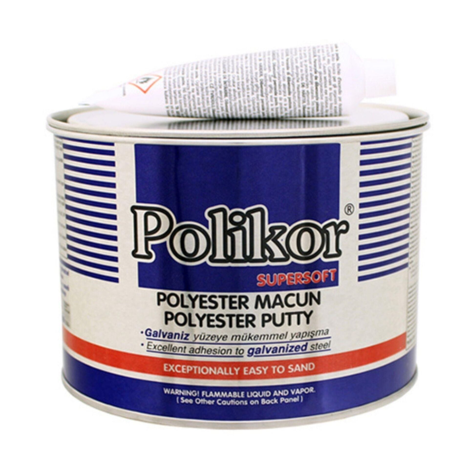 Polikor Süper Soft Çelik Macun 2/1 | Metal Macunu