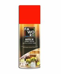 Fawori Akrilik Sprey Kırmızı 400 ml