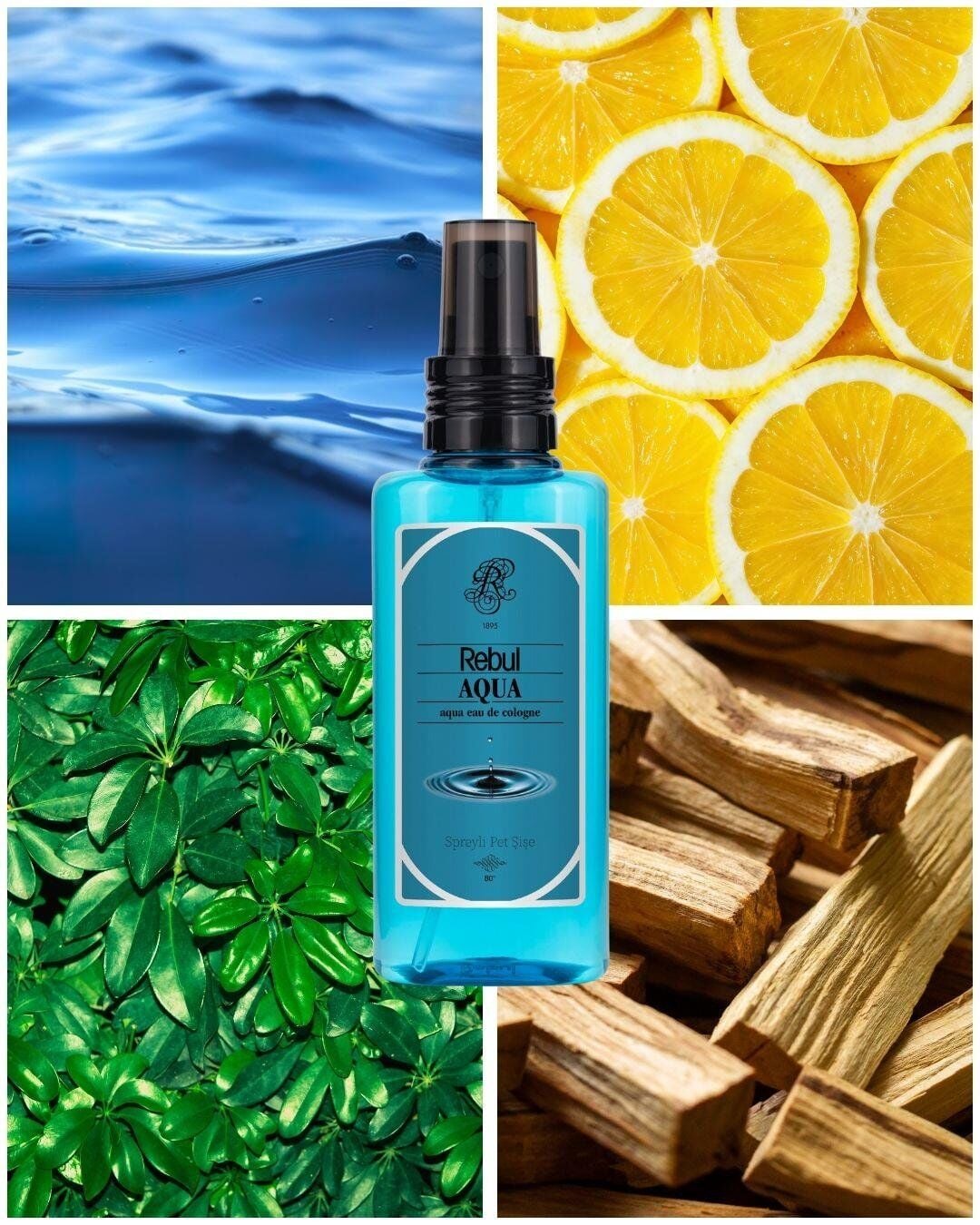 Rebul Kolonya 125 ML Aqua