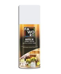 Fawori Akrilik Sprey Mat Beyaz 400 ml