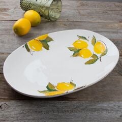 Kosova LMN-0010 Oval Tabak 37 Cm