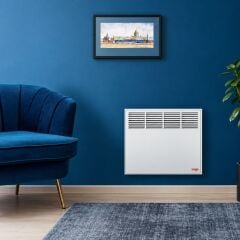 İvigo Elektrikli Panel Konvektör Isıtıcı Manuel 500 Watt Beyaz ( Askı Aparatı Dahil )