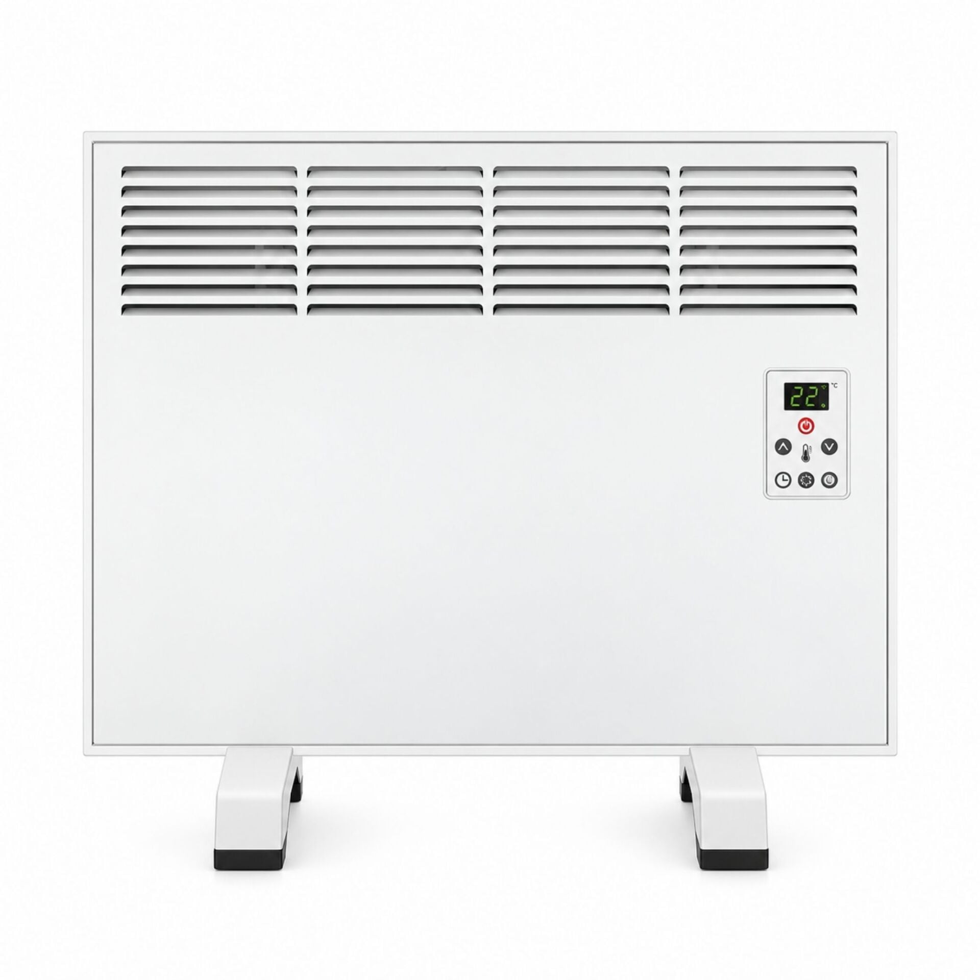 İvigo Elektrikli Panel Konvektör Isıtıcı Dijital 500 Watt Beyaz ( Askı Aparatı Dahil )