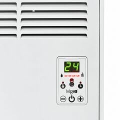 İvigo Elektrikli Panel Konvektör Isıtıcı Dijital 500 Watt Beyaz ( Askı Aparatı Dahil )