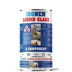 ISONEM Liquid Glass A+B Şeffaf 2 KG | Epoksi Kaplama