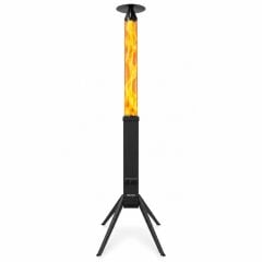 SIMTAS 176 Füze Tip Pelet Sobası – Alev Lambası Tasarımlı