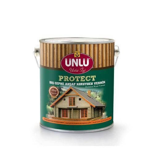 Ünlü Boya Protect Vernik 0.75 Litre Beyaz