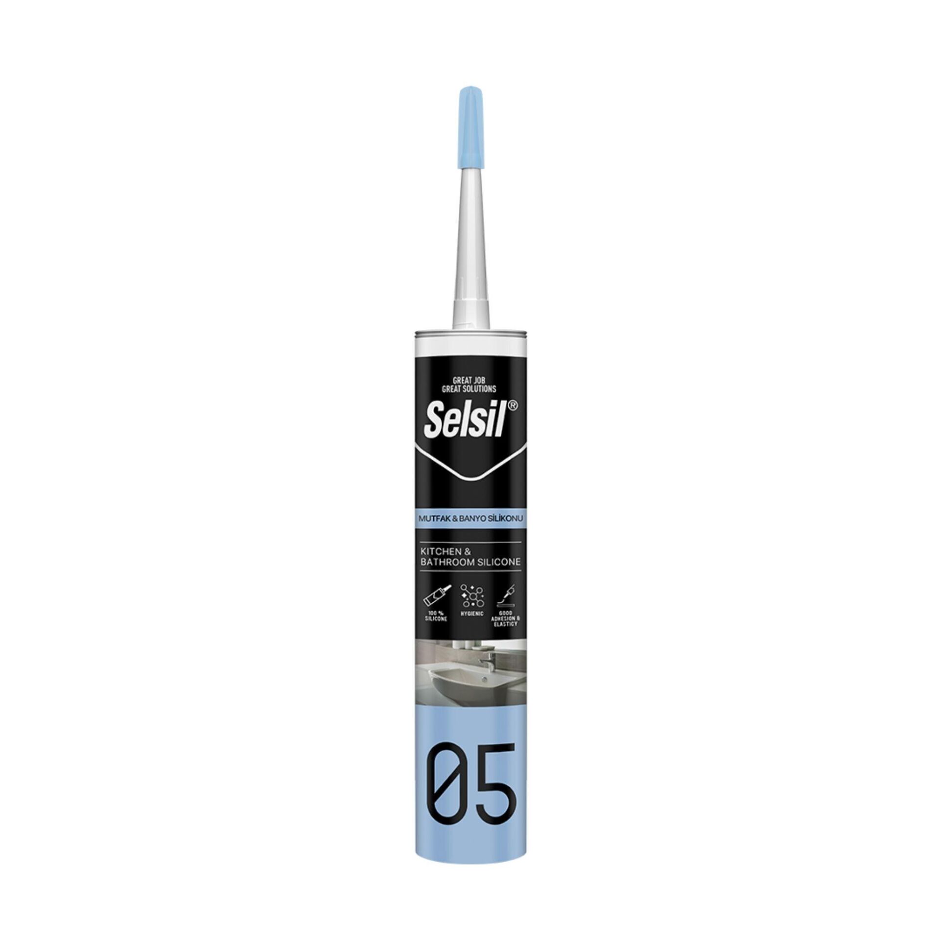 Selsil Duşakabin Silikonu Beyaz 280gr