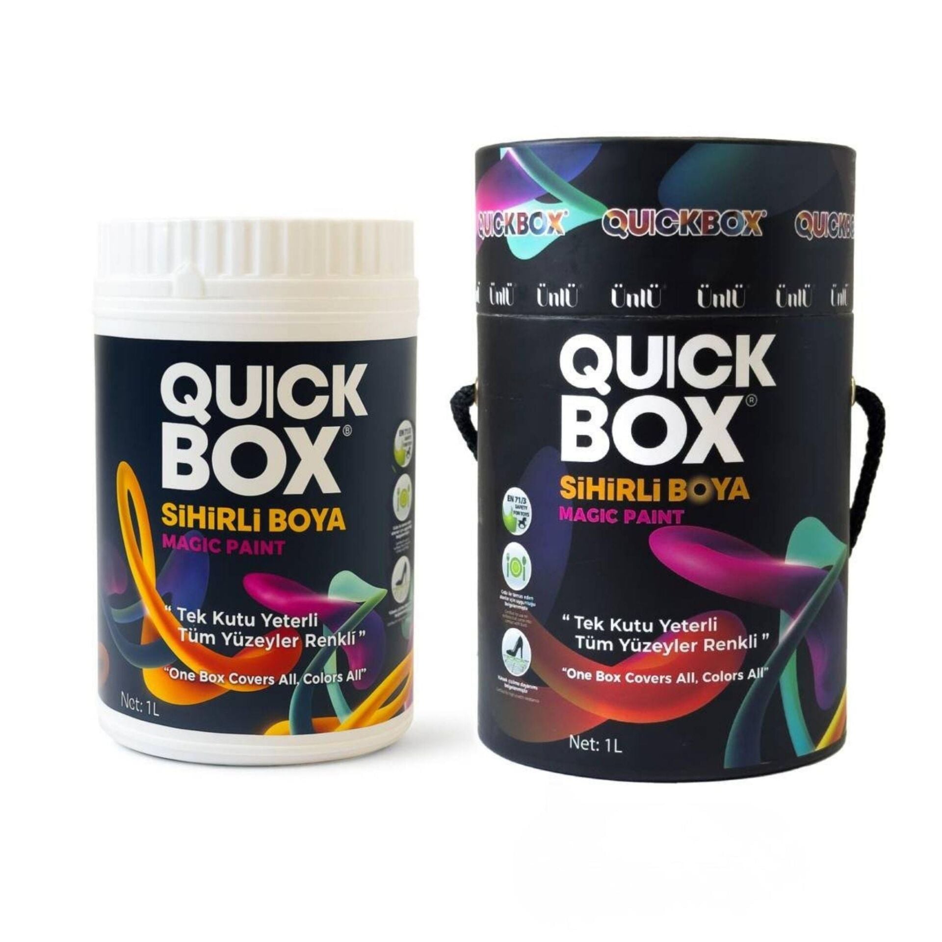 Ünlü Quickbox Tüm Yüzeyler İçin Boya 1L
