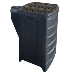 Çalışkan Mini Lux 107 Mat Siyah Soba