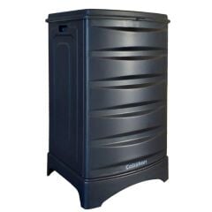 Çalışkan Mini Lux 107 Mat Siyah Soba