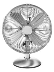 Kiwi KFAN-7626 Full Metal Masaüstü Vantilatör | 30 cm & 35W & 3 Kademe & Salınım