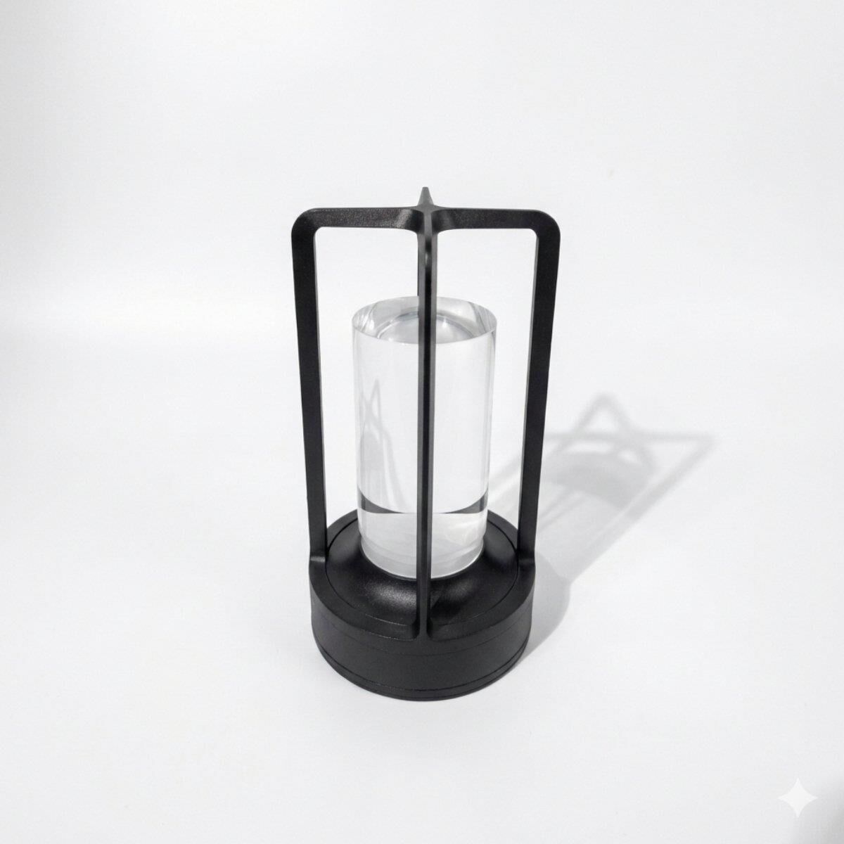 Noas Halkı Şarjlı Masa Lambası Siyah