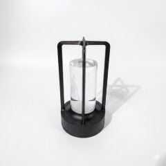 Noas Halkı Şarjlı Masa Lambası Siyah