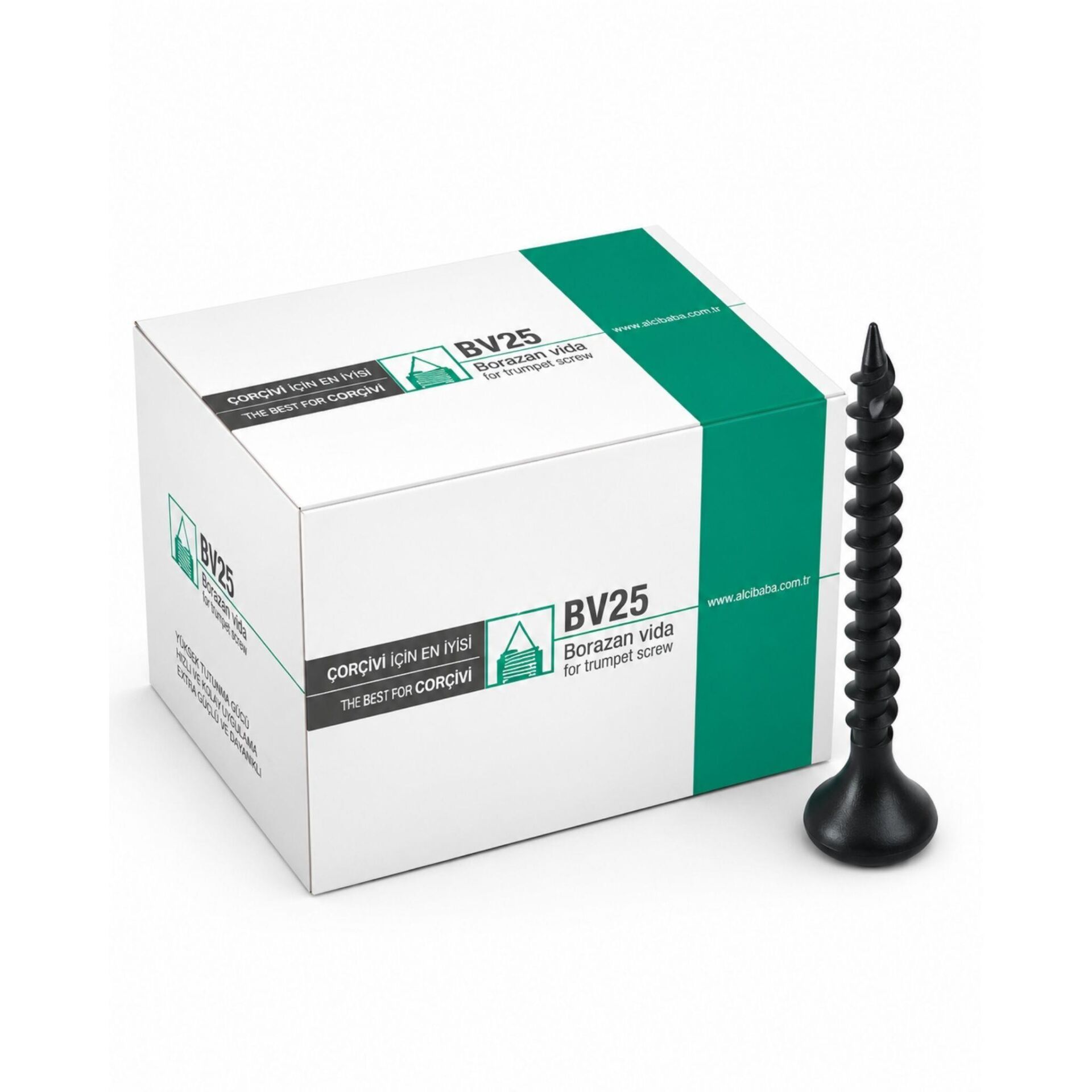 Dalsan BV25 Borazan Vida 3.5x25 mm Alçıpan Vidası