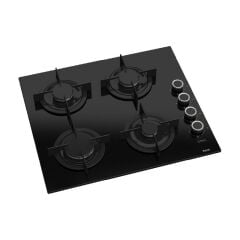 Ferre CS205-FA 60 cm Siyah FlameArt Ankastre Ocak