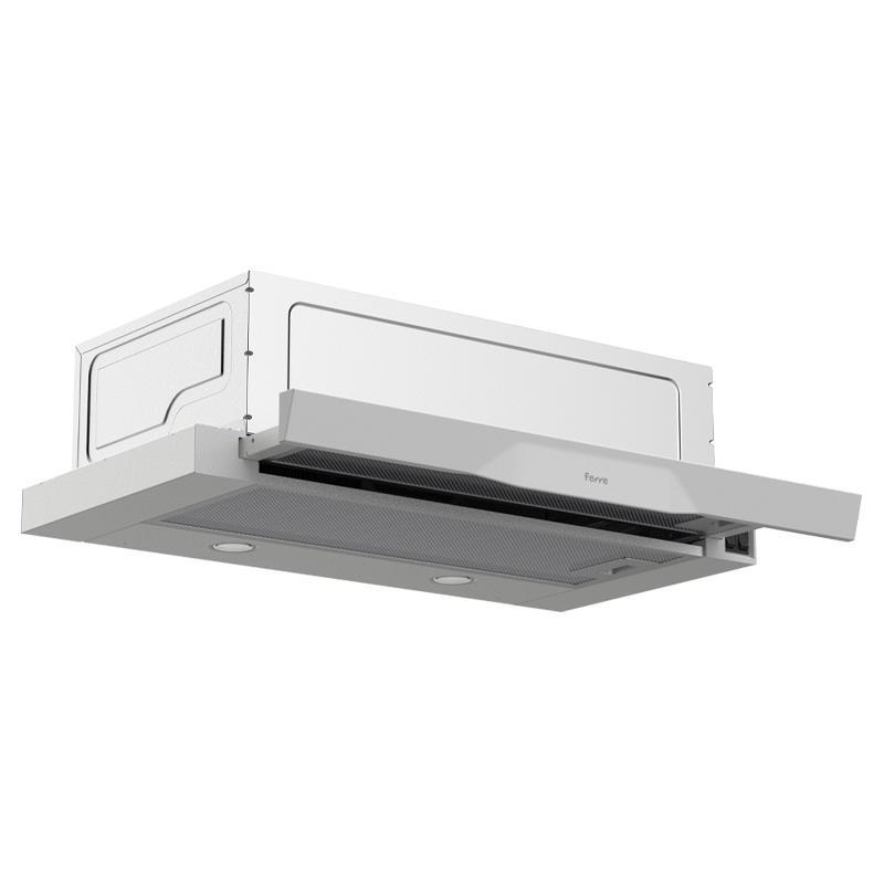 Ferre D037 Beyaz Sürgülü Rocker Panel 60 cm Aspiratör