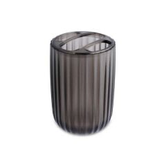Primanova Polar Diş Fırçalık Şeffaf Gri 23,5x11 cm