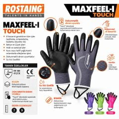 Rostaing MAXFEEL-IT09-10 Bahçe/Genel Kullanım Eldiven No:9-10 - L-XL
