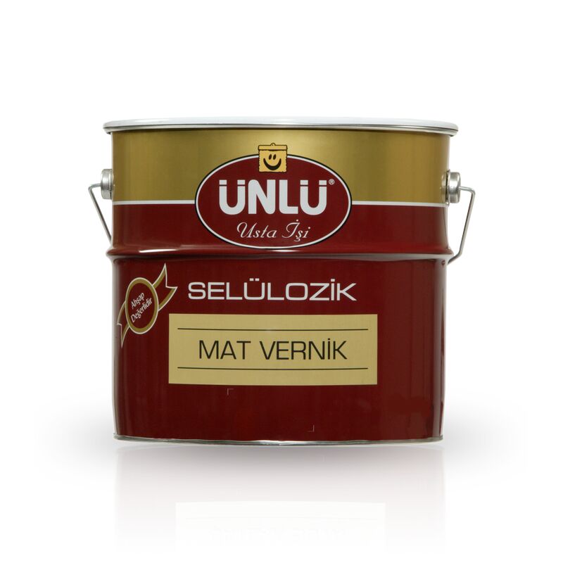 Ünlü Boya  Selülozik  Mat- İpekmat Vernik 2.5' lt