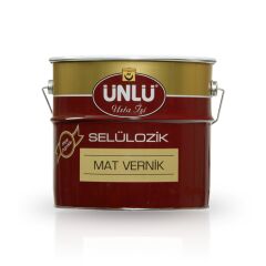 Ünlü Boya  Selülozik  Mat- İpekmat Vernik 2.5' lt