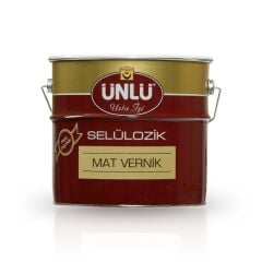 Ünlü Boya  Selülozik  Mat- İpekmat Vernik 2.5' lt