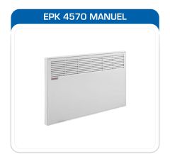 İvigo Elektrikli Panel Konvektör Isıtıcı Manuel 1000 Watt Beyaz