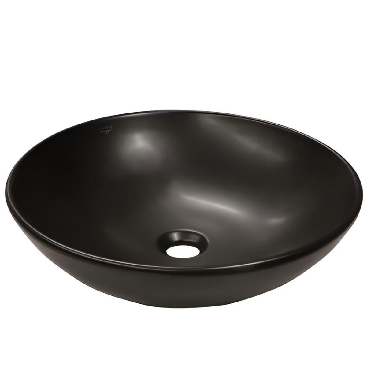 Turkuaz Mat Siyah Zero 46 cm Lavabo - Modern Tasarım | Turkuaz