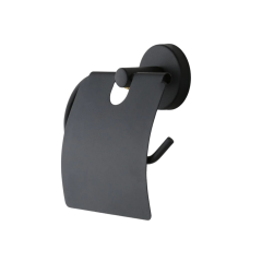 203/SMY Kapaklı Kağıtlık Siyah Mat Yapışkanlı