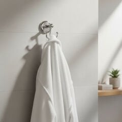 206/Y İkili Çatal Yapışkanlı Bornoz Askısı