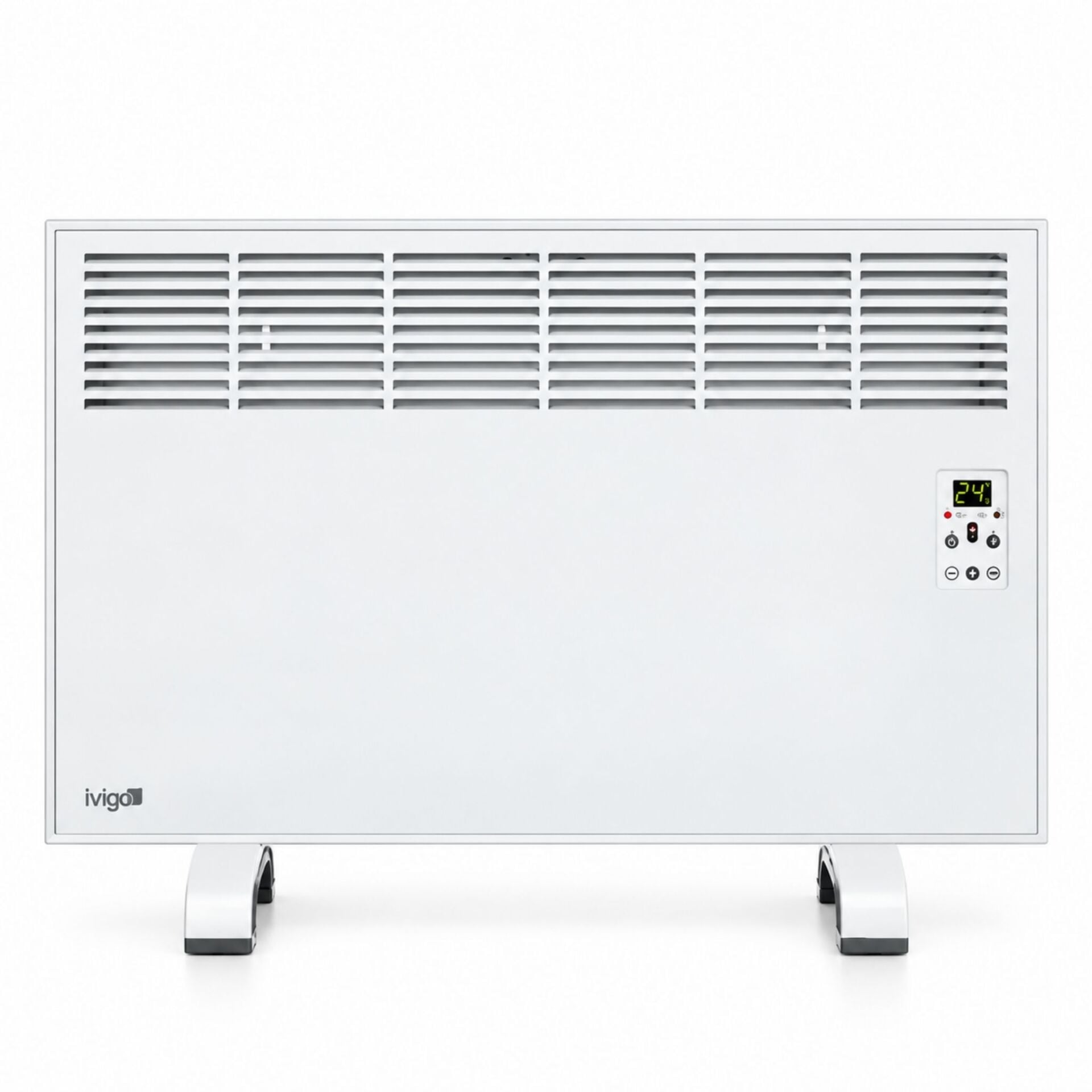 İvigo Elektrikli Panel Konvektör Isıtıcı Dijital 1000 Watt Beyaz